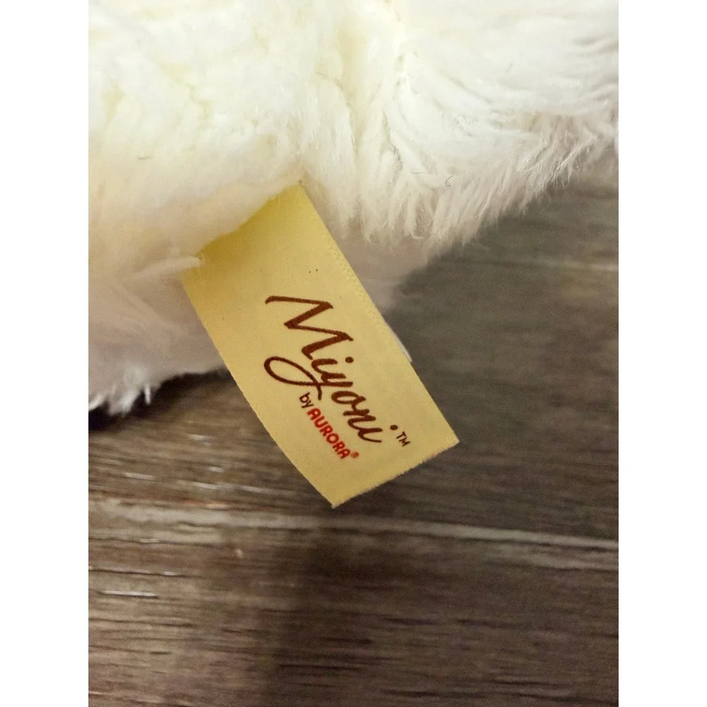 Aurora Miyoni Tots‎ White Angora Cat Plush